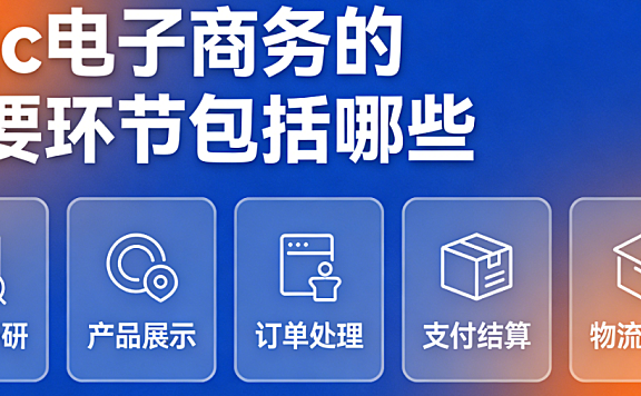 B2C电子商务核心环节,解析商品交易物流售后全流程实务探讨