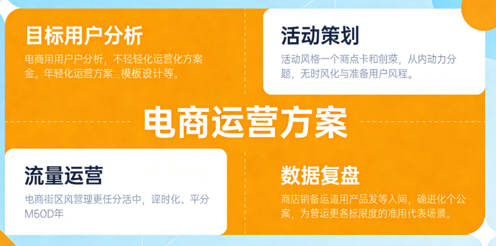 电商运营方案模板核心框架，解析制定逻辑与行业实战应用实务探讨