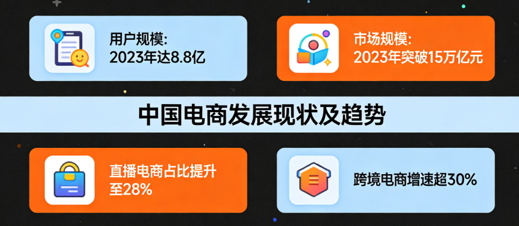 中国电子商务发展现状，深度解析与未来趋势前瞻展望及行业启示