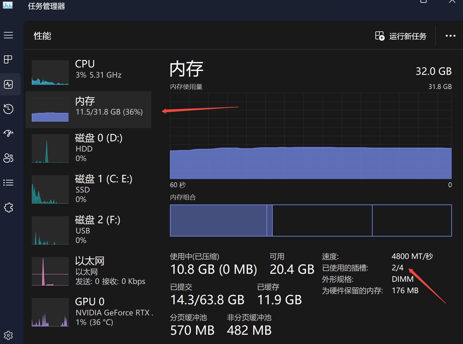 怎么查看自己电脑内存条插槽插的是哪个通道？