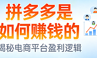 拼多多平台盈利模式,深度解析广告佣金增值服务与生态协同的商业逻辑