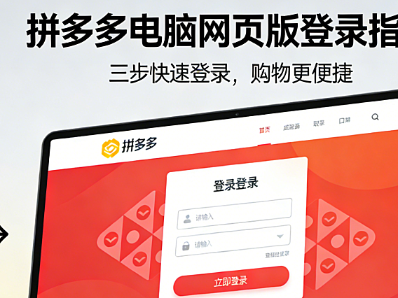 拼多多怎么登电脑网页版，详细操作指南与常见问题解决