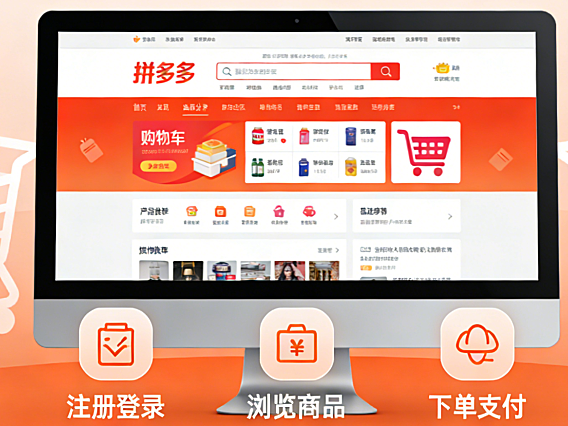 电脑网页版拼多多怎么用？