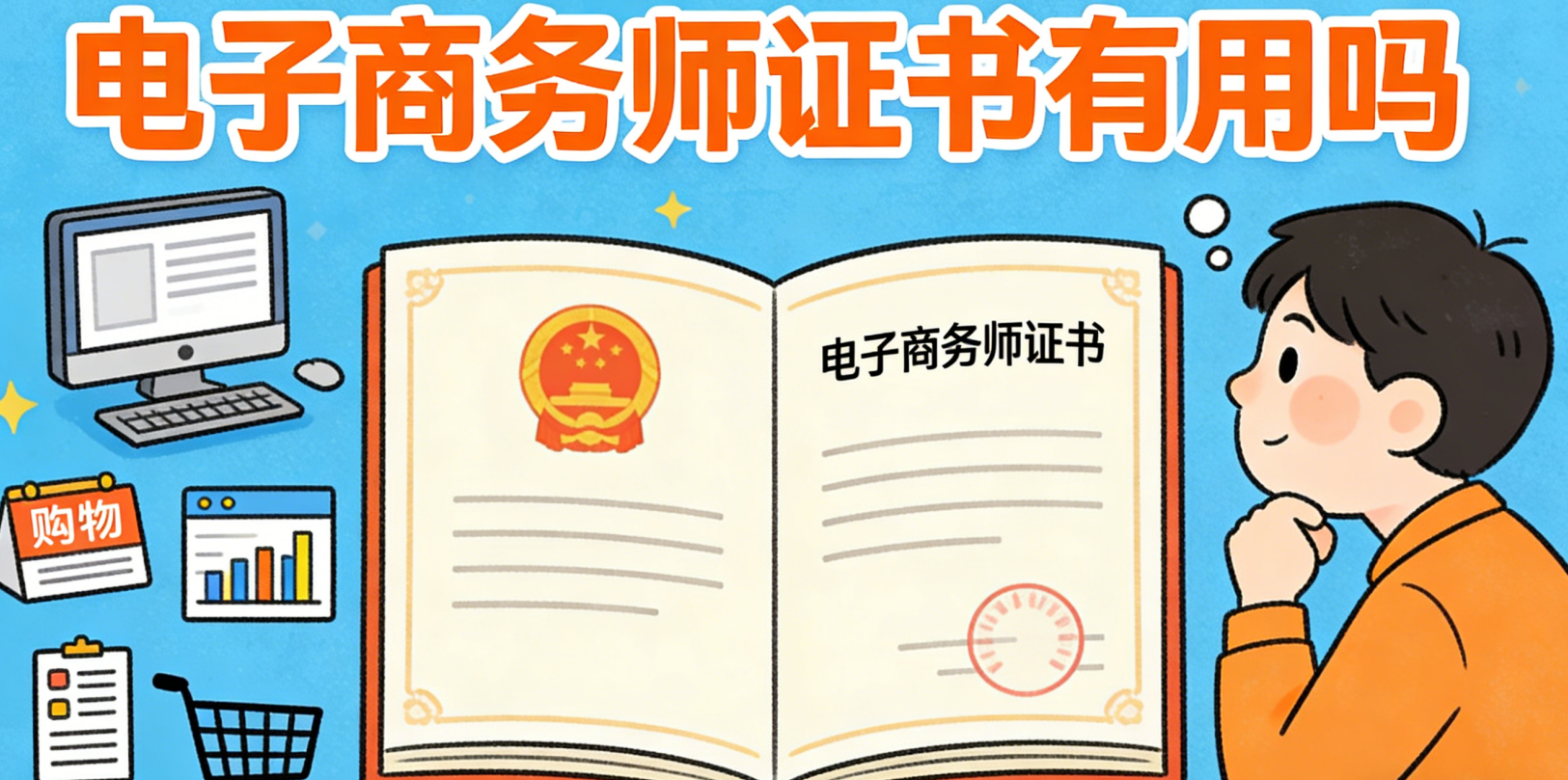 电子商务师证书有用吗？从求职加分、知识体系到行业认可度的真实分析