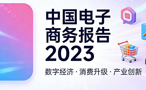 中国电子商务报告2023,核心数据解读行业发展趋势政策导向与从业者务实参考指南