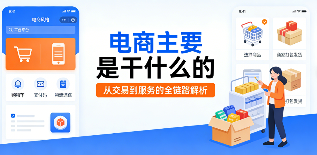 电商行业核心职能,解析商品交易服务提供与商业价值创造探讨