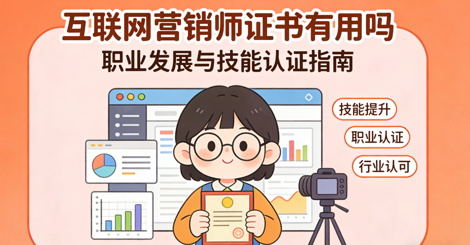 互联网营销师证书有用吗？从政策背景、行业认可度到实际价值的客观评估