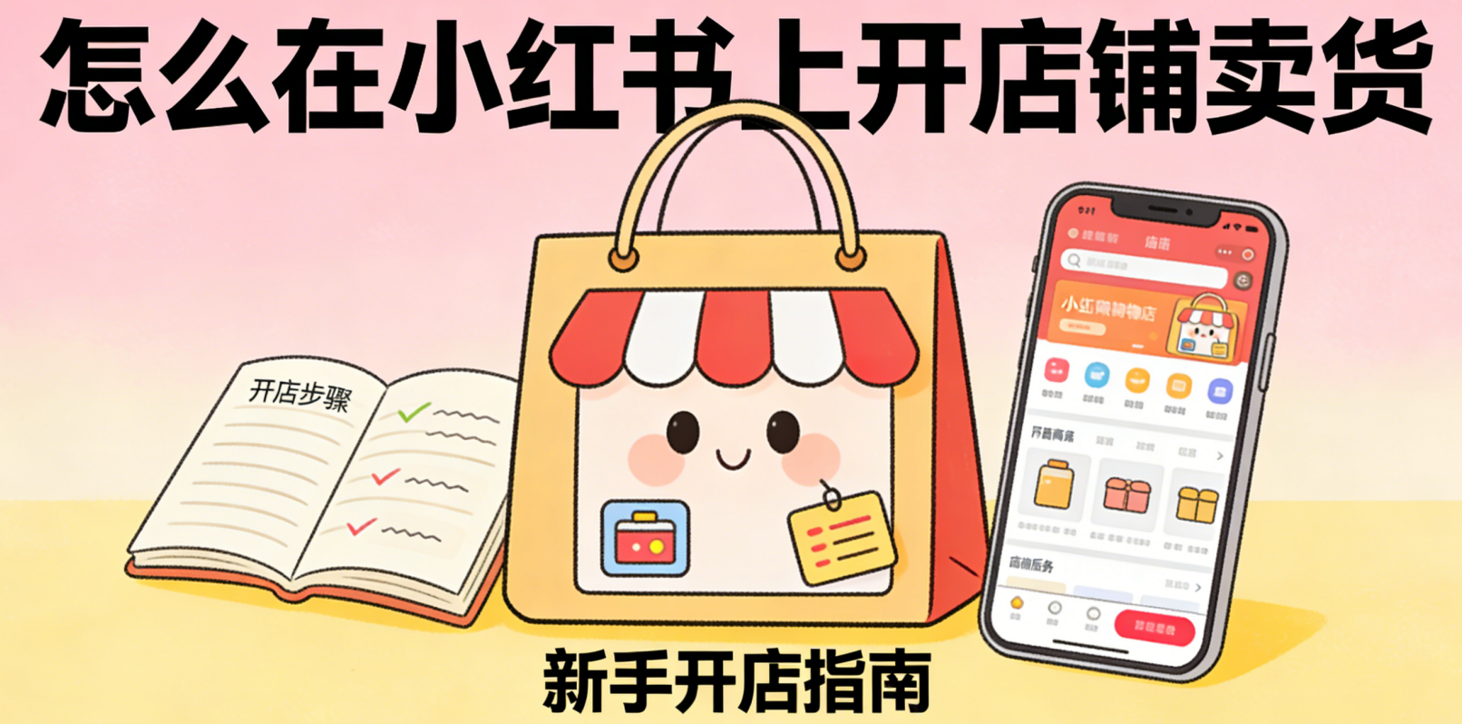 怎么在小红书上开店铺卖货？从入驻流程到内容转化的完整操作指南