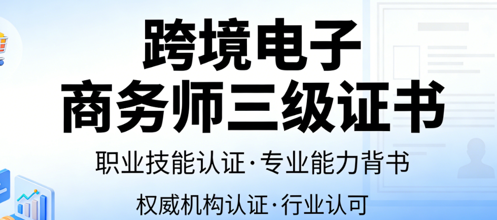 跨境电子商务师三级证书，报考指南价值解析与职业发展路径探讨