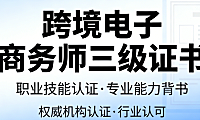 跨境电子商务师三级证书，报考指南价值解析与职业发展路径探讨