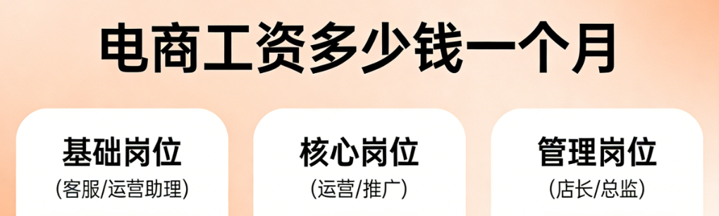 电商行业薪资水平解析，岗位差异地域分布与能力价值实务探讨