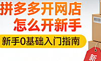拼多多新手开店全流程指南,注册资质准备与初期运营实操要点解析