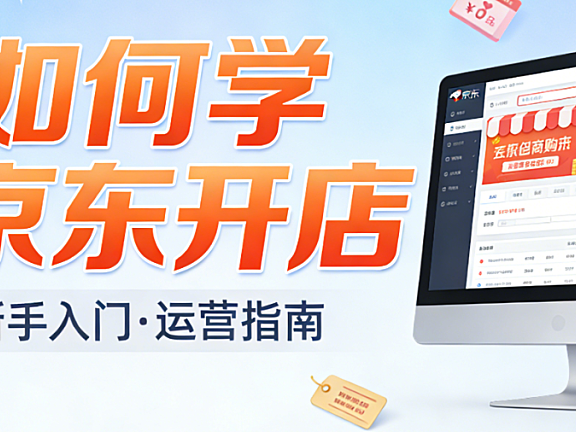 京东开店学习全解析，资质准备商品管理运营推广与数据优化实务探讨