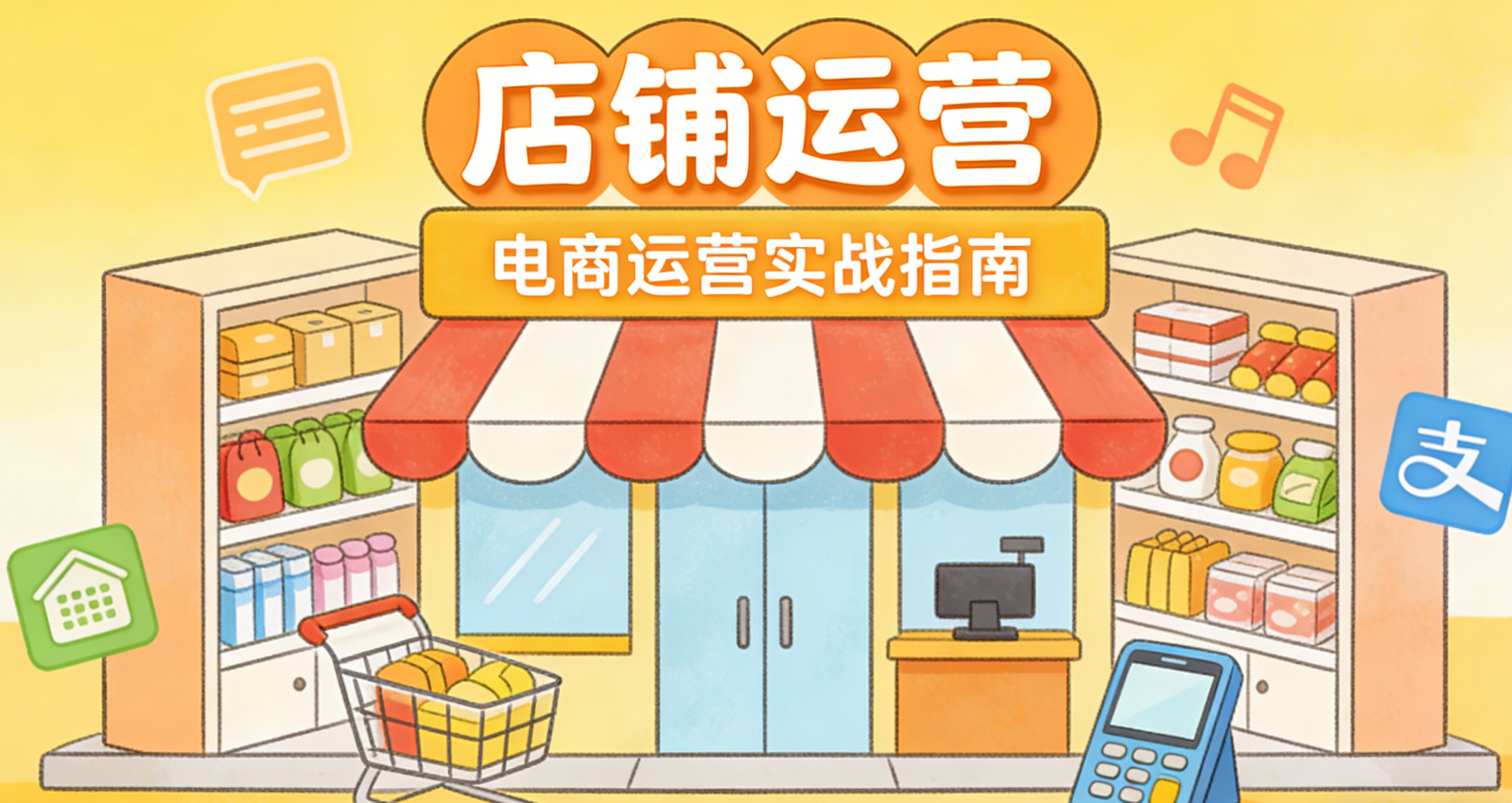 店铺运营不是靠灵感爆发 而是每天在细节里积累确定性的过程