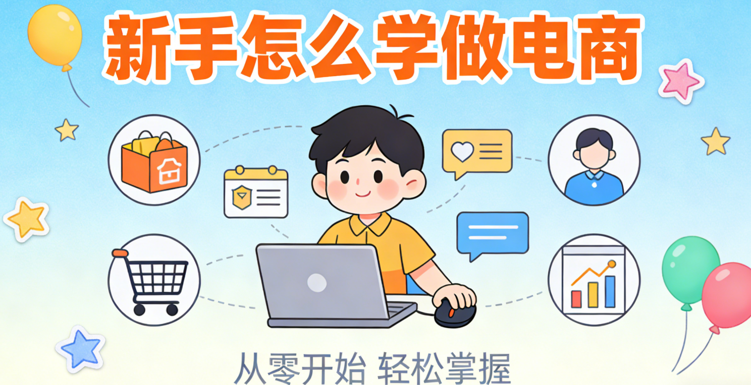 新手怎么学做电商 从建立正确认知到执行最小可行闭环的务实成长路径