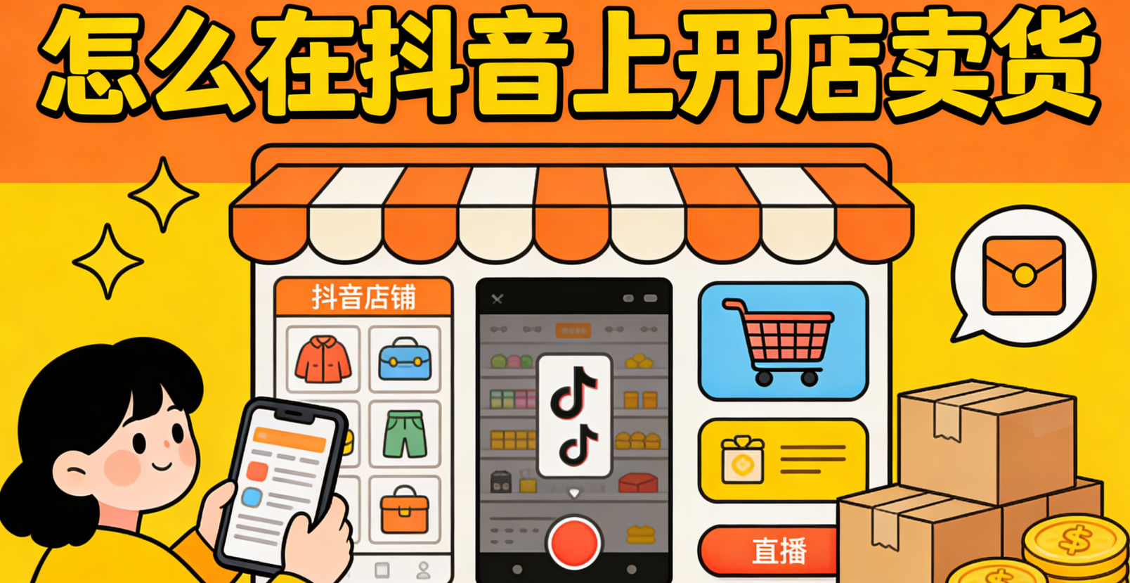 怎么在抖音上开店卖货 从资质准备到内容冷启动的完整实操路径