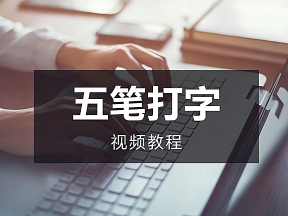 电脑五笔打字快速入门课程,五笔视频教学