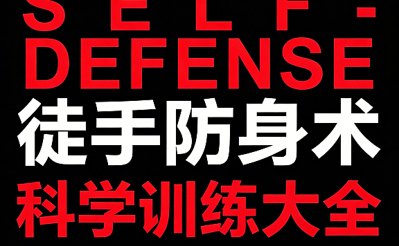 零基础徒手防身术视频课程_科学训练大全_20+场景防身技巧教学_女性安全必备