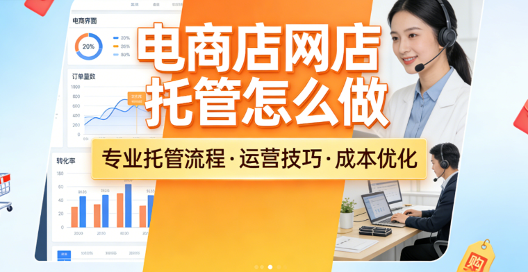 电商店网店托管怎么做