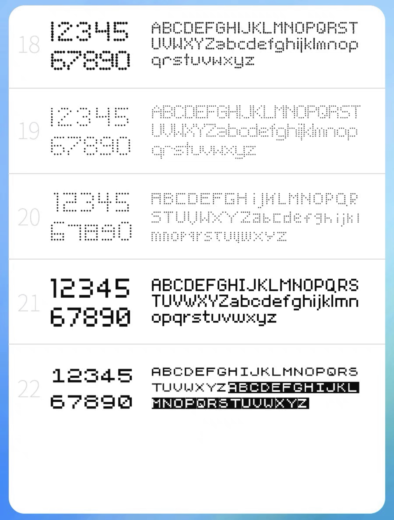 22款9P点阵像素字体下载，特殊字体安装包在线下载