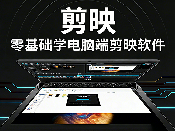 剪映PC专业版零基础入门视频教程