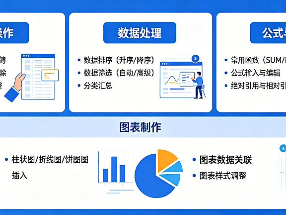 Excel办公软件基础知识大全，店托易辉哥手把手教你打好数据处理地基