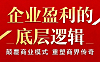 企业盈利底层逻辑课程_颠覆商业模式视频课_60+案例拆解盈利系统
