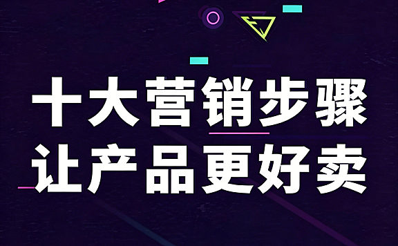 十大营销步骤视频教程_让产品更好卖的实战课_从0到1打造爆款销量