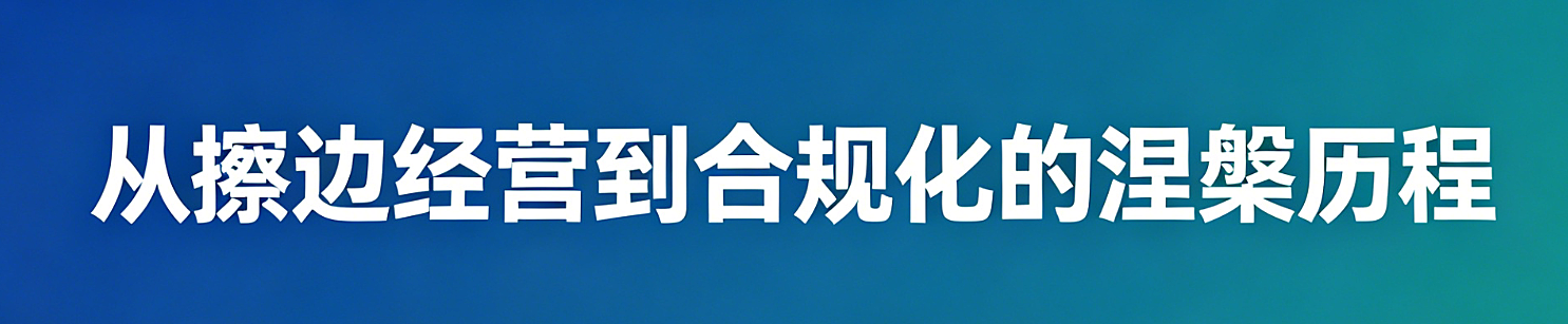 一位电商创业者讲述自己从擦边经营到合规化的涅槃历程