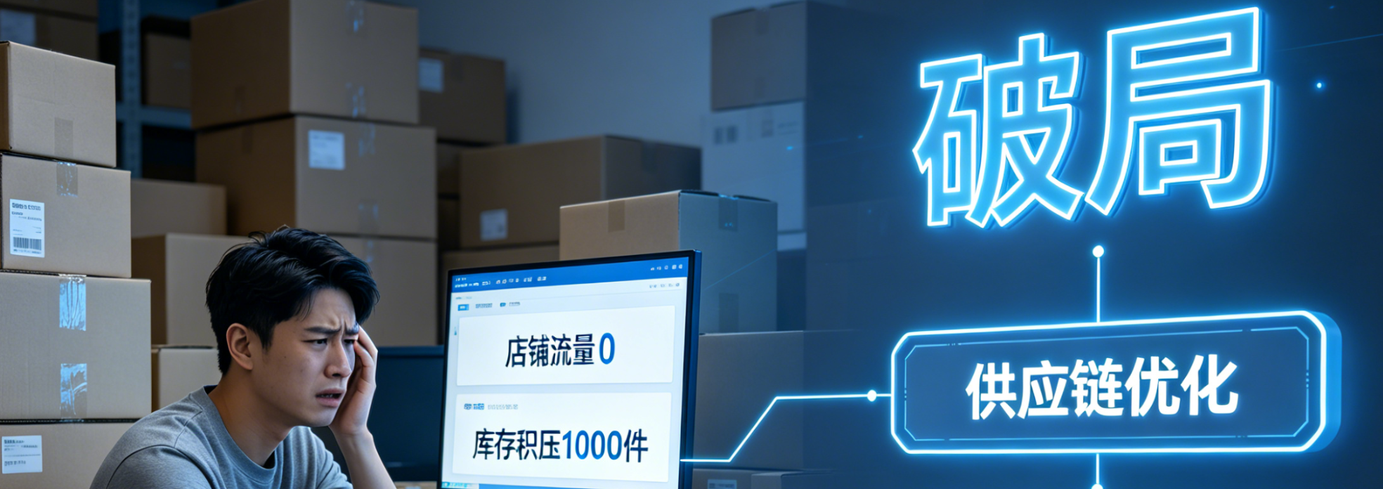 没钱的电商新手易陷入创业死局，需依托特定方式破局