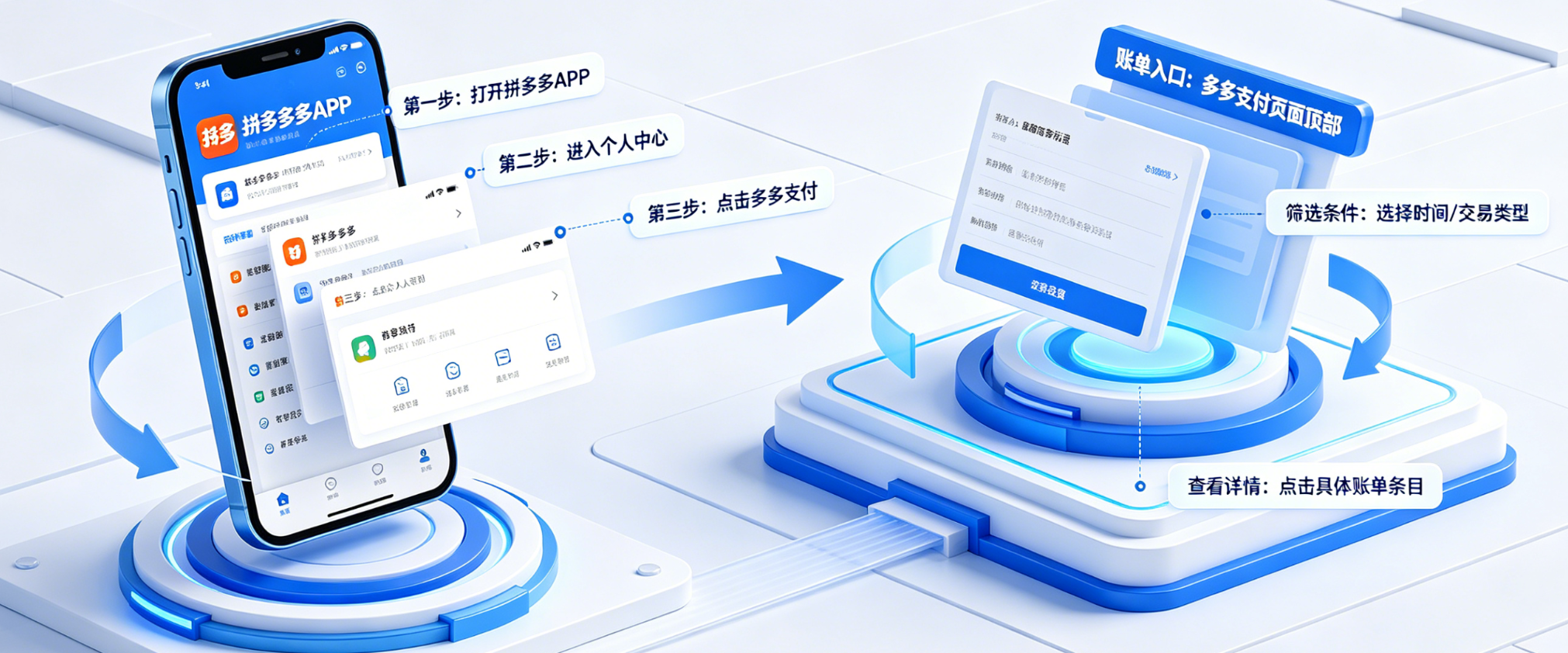 拼多多怎么查看多多支付？如何查看多多支付账单？官方路径全解析