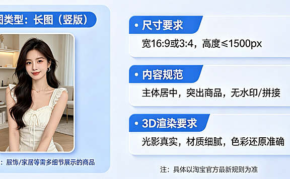 现在淘宝主图是长图吗?主图设计规则有哪些?