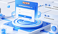 淘宝网电脑版登录首页入口在哪?怎么登录?