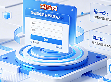 淘宝网电脑版登录首页入口在哪?怎么登录?