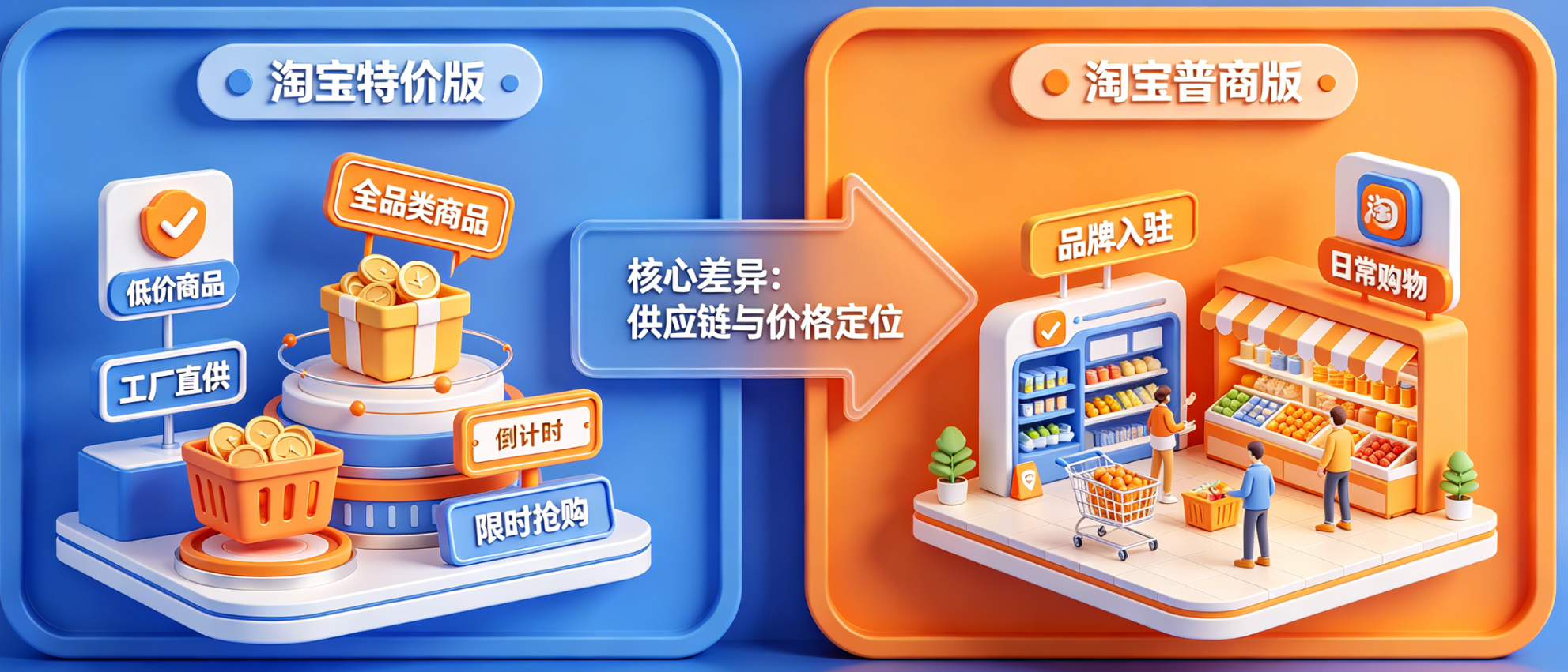淘宝特价版和普通版区别在哪里?有什么不同?