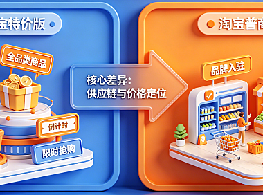 淘宝特价版和普通版区别在哪里?有什么不同?
