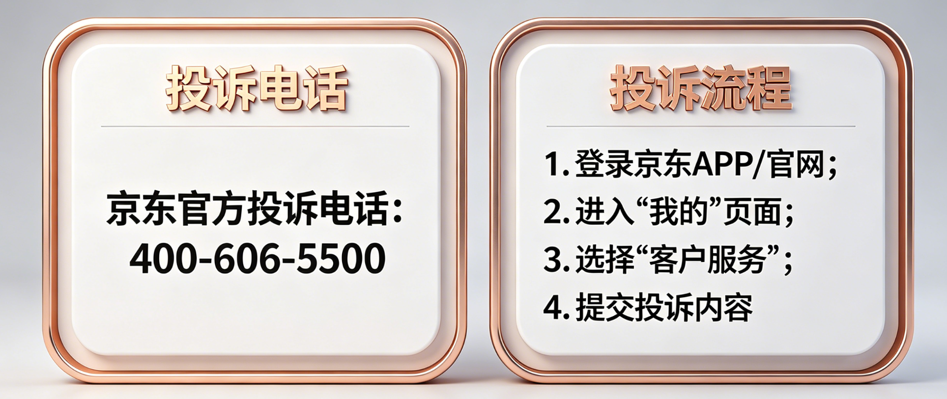 投诉京东打什么电话?如何投诉京东?