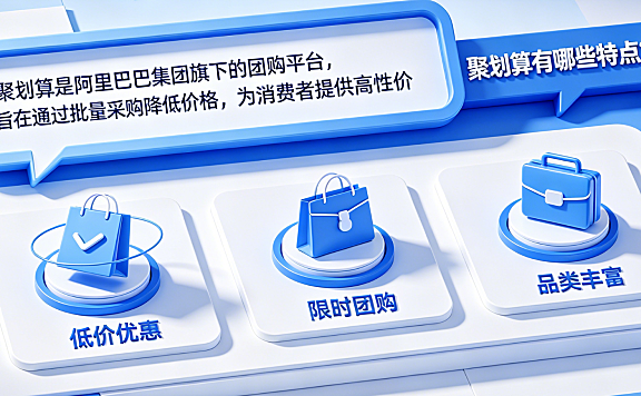 聚划算是什么意思?聚划算有哪些特点?