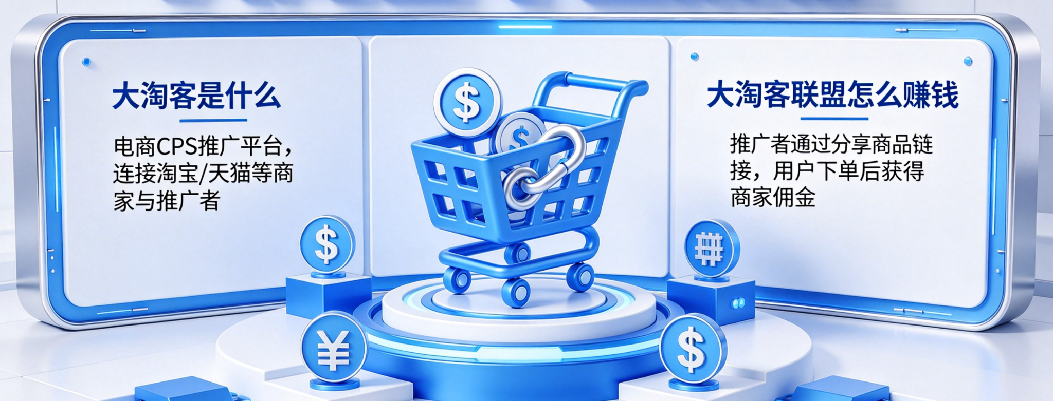 大淘客是干什么的?大淘客联盟怎么赚钱?