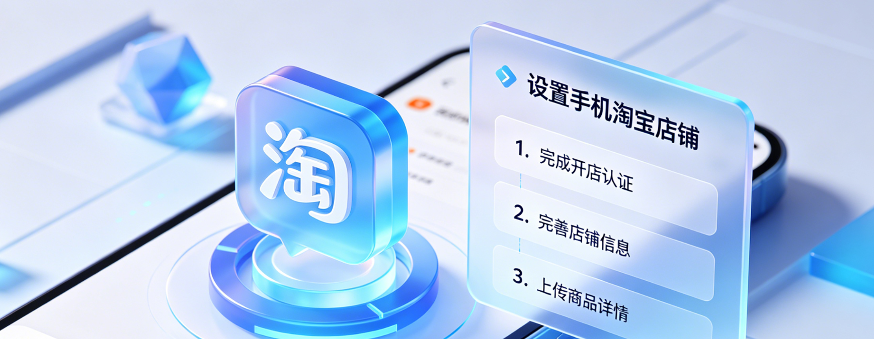 手机淘宝我的店铺在哪？如何设置手机淘宝店铺？