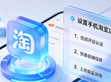 手机淘宝我的店铺在哪？如何设置手机淘宝店铺？