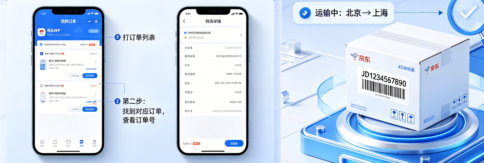 京东订单号怎么查询?如何凭订单号查物品?
