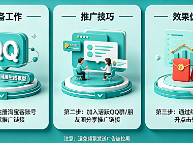 淘宝客怎么用QQ推广？四大实战场景与避坑指南