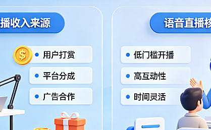 快手语音直播能挣钱吗?语音直播有什么好处?