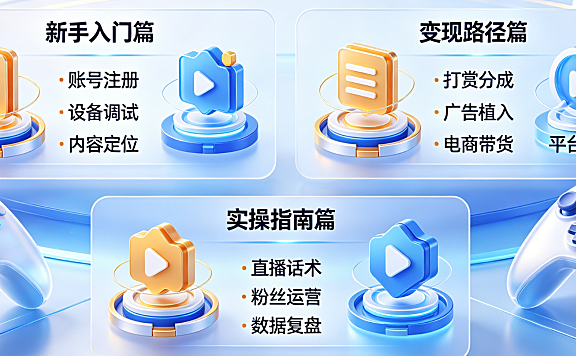快手游戏直播怎么赚钱？新手怎么直播挣钱？变现路径与实操指南