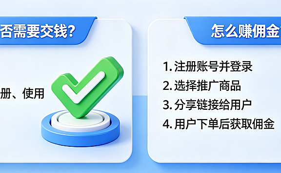 淘宝联盟需要交钱吗？淘宝联盟怎么赚佣金？零成本实操指南
