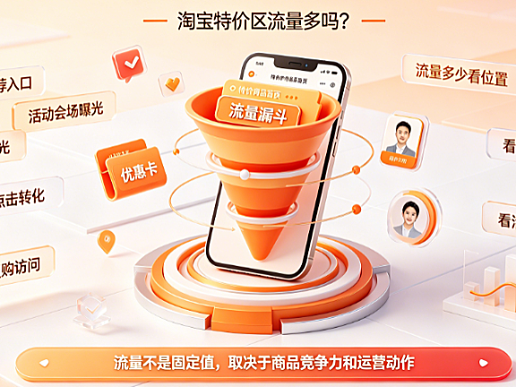 淘宝特价版流量从哪来？淘宝特价区流量多吗？淘特与特价频道流量解析