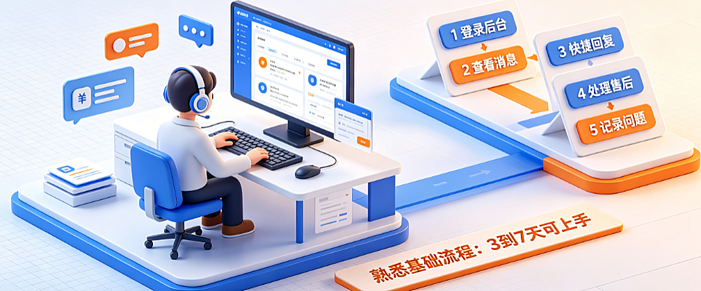 拼多多客服怎么操作？新手做客服几天能上手？