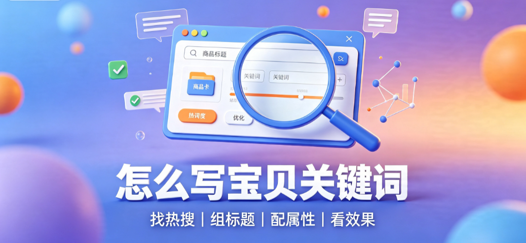 淘宝宝贝关键词怎么写?淘宝宝贝关键词是什么?
