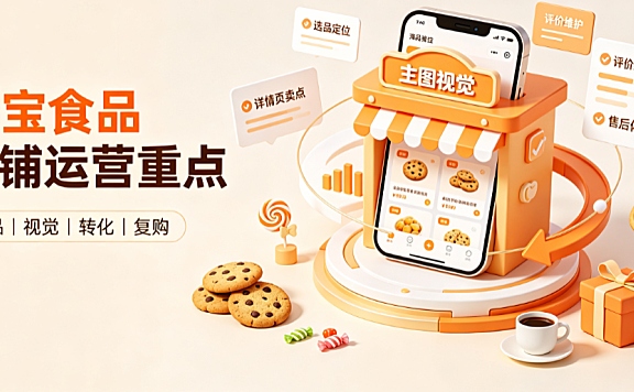 如何运营淘宝食品店铺?怎么推广?